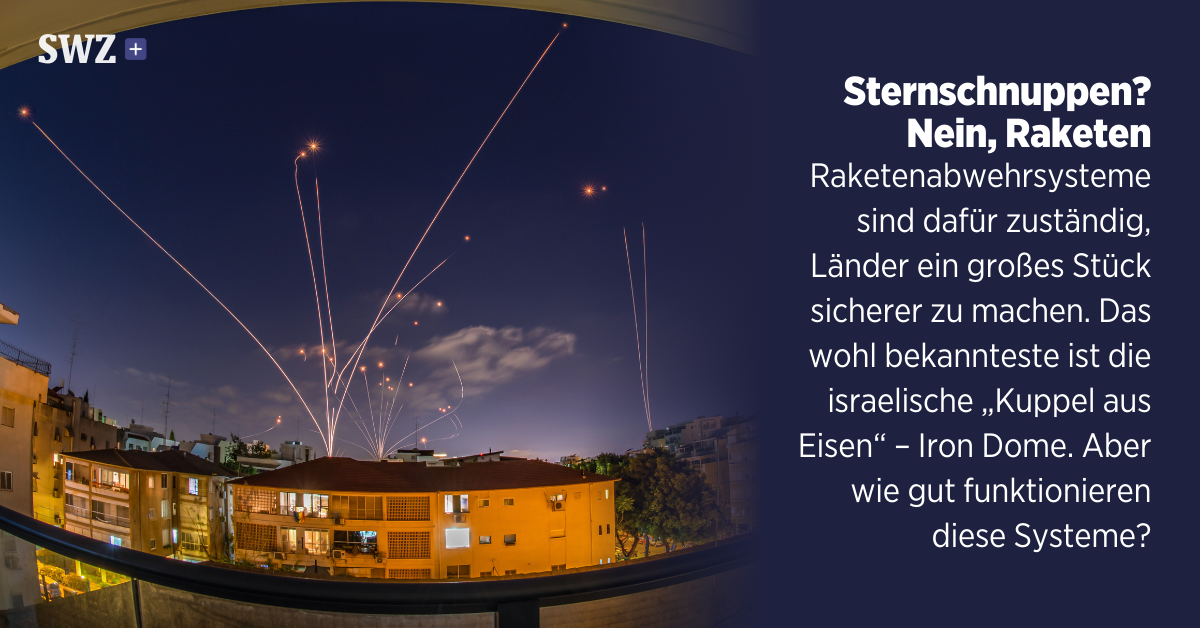 Israels Iron Dome: Wie Raketenabwehrsysteme funktionieren
